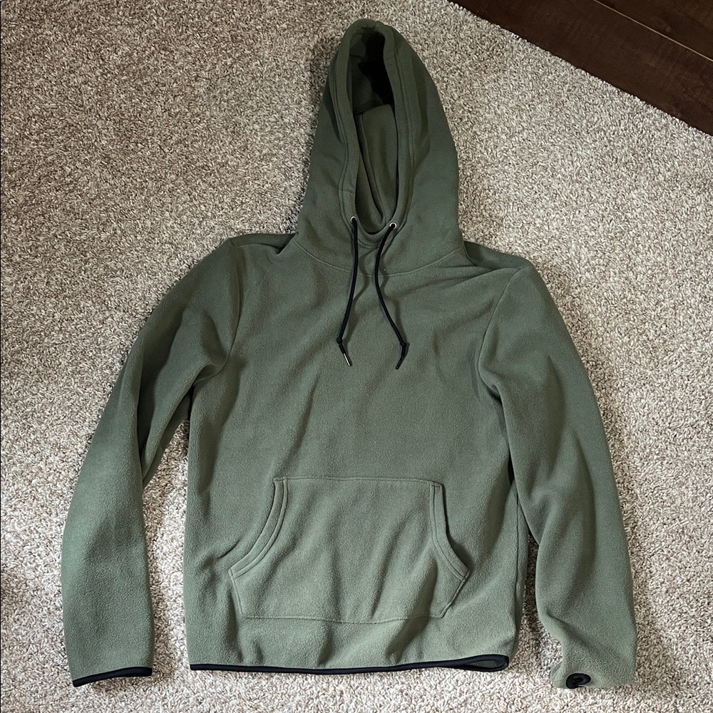 Olive Green Men's Hoodie